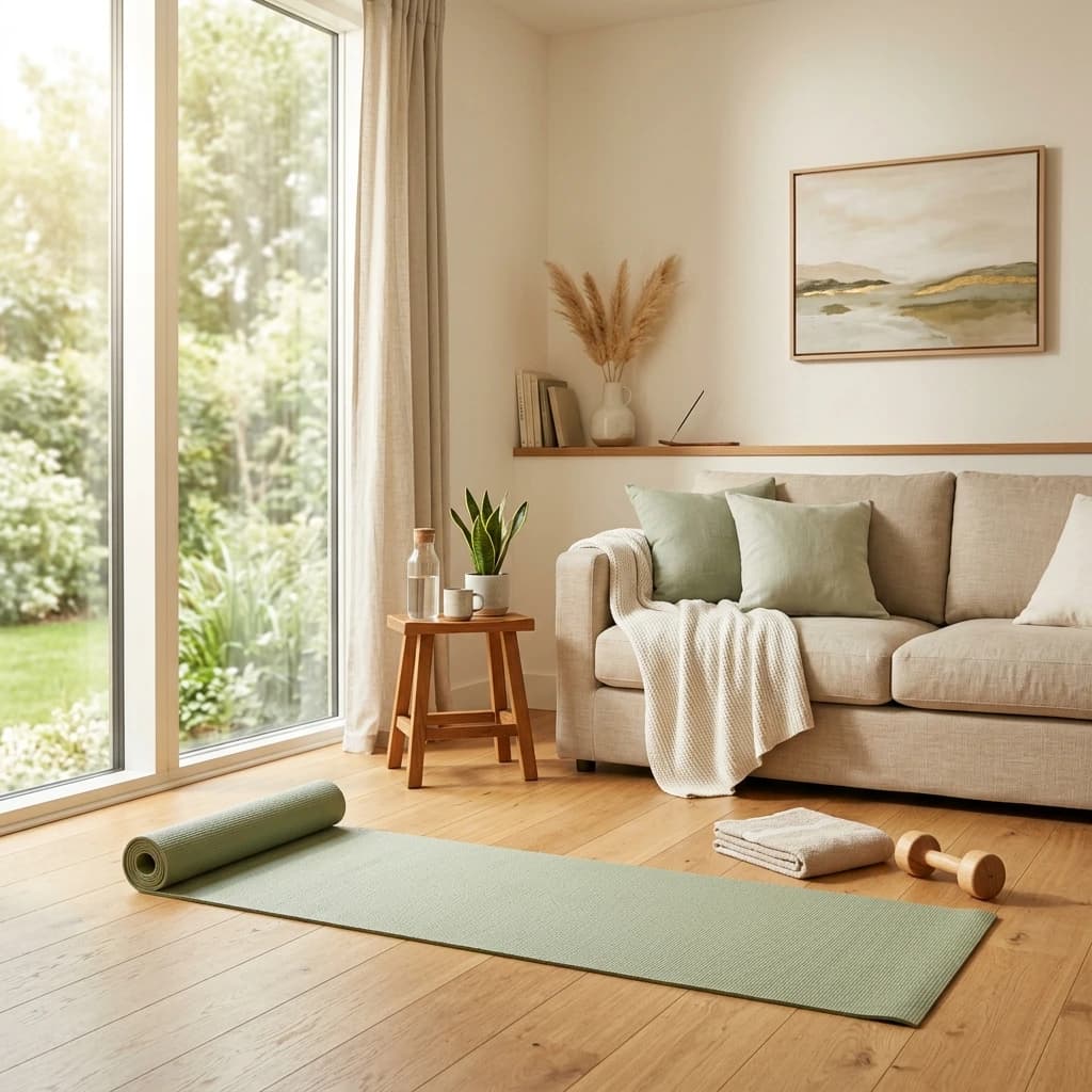 Safe & Private Practice - Zenira Flow AI Yoga Feature